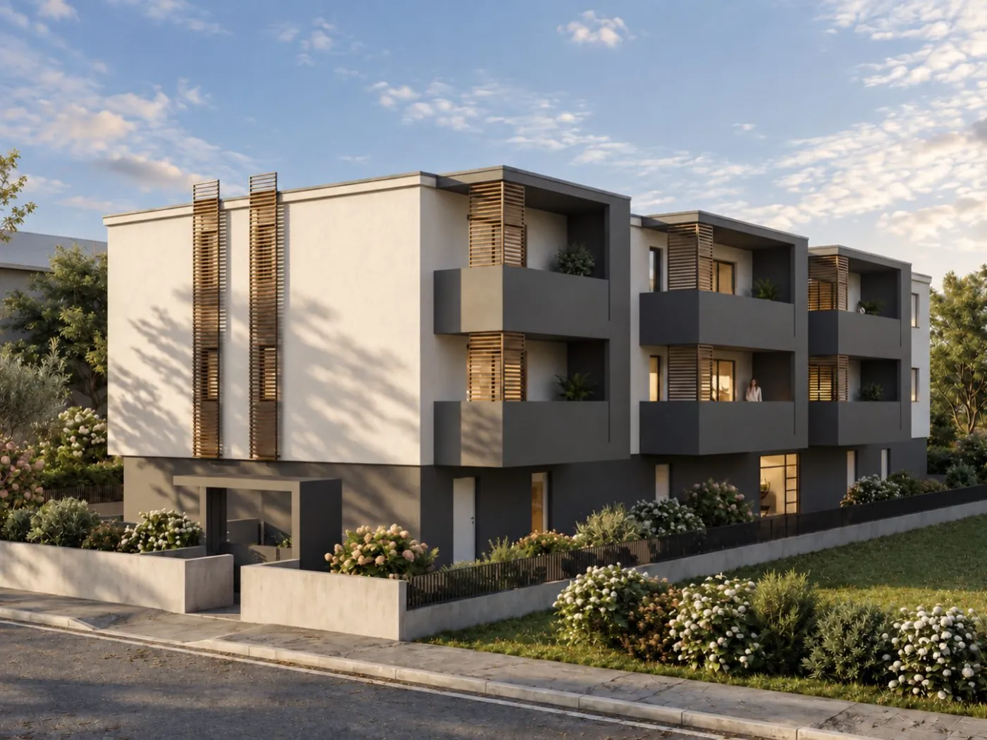 Residenza Aonez, fronte strada